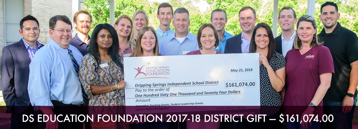 2017-18 DSEF district gift slider