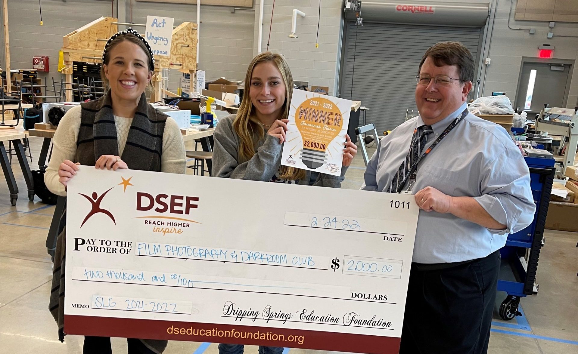 Student Leadership Grants, Dripping Springs Education Foundation