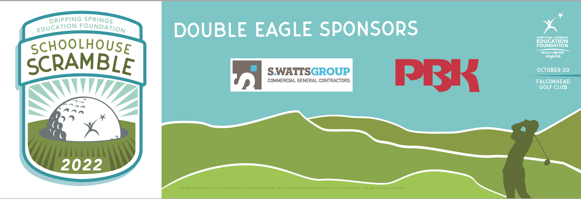 DOUBLE EAGLE SPONSOR S WATTS AND PBK